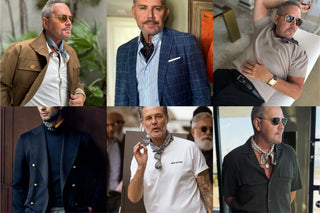 Men’s Silk Neckerchief Guide: How to Wear a Silk‬ ‭Scarf for Men‬